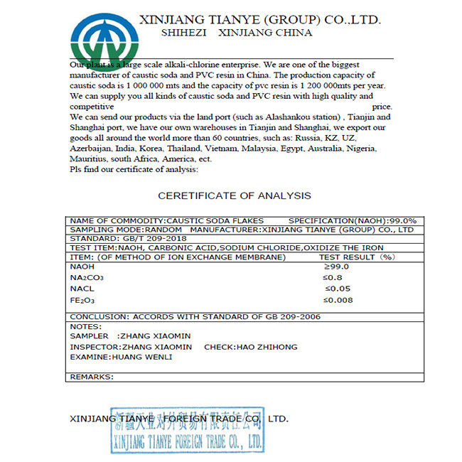 Soluble Alkali 99% Caustic Soda Flakes Sodium Hydroxide In Skincare NaOH CAS 1310-73-2