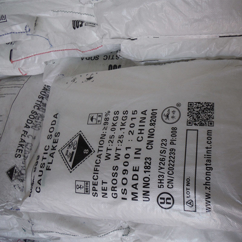 Caustic Soda 99 Naoh 1310 73 2 White Translucent 25kg/Bag Caustic Soda Flakes